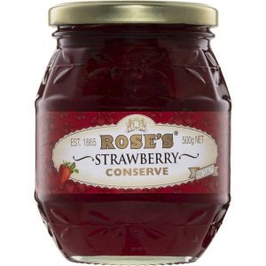 Rose's Strawberry Conserve 500g