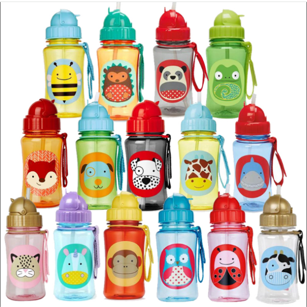 Skip Hop Zoo Straw Bottle