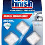 Finish Dishwasher Cleaner 3 Washes Use Monthly
