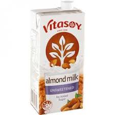 Vitasoy almond milk unsweetened