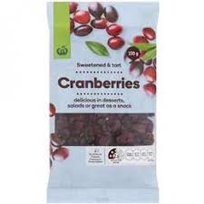 Woolwarths Cranberries