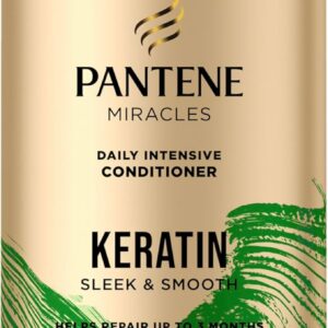 pantene miracle keratin sleek & smooth conditioner