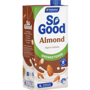 So Good Almond Milk Unsweetened 1L