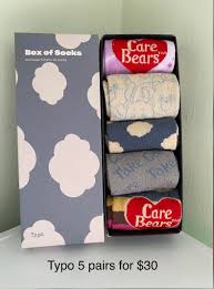 Typo 5 Pack Of Socks