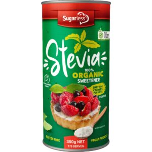 Sugarless Stevia Organic sweetener 350g