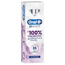 Oral-B 3D White Stain Removal + Strengthens Enamel