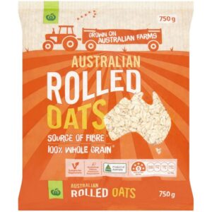 Woolworths Australian Rolled Oats 750g