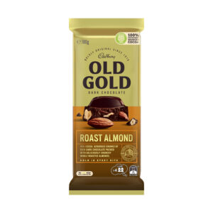 Cadbury old Gold Dark Chocolate Roast Almond 180g