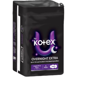 U By Kotex Overnight Extra 8Pad