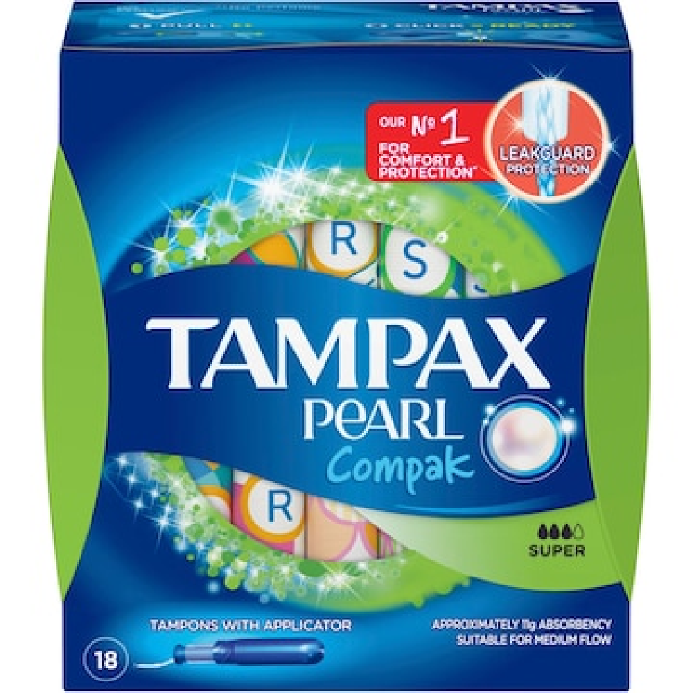 Tampax Pearl Compak 18