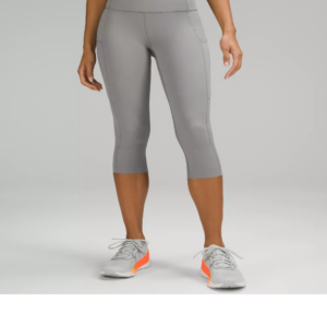 Lululemon Fast And Free Hr Crop 19 Pockets