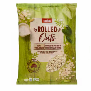 Coles Rolled Oats 900g