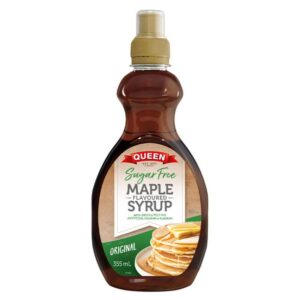 Queen Sugar Free Maple Flavored Syrup Original 355ml